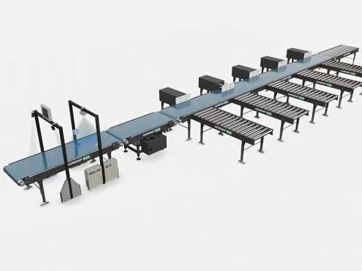 Конвейер сортировочный ленточный